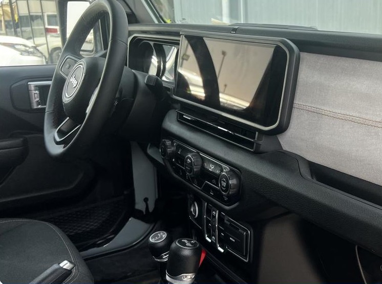 Dashboard of the original Jeep Wrangler