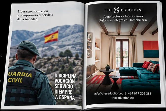 Revista Suboficiales abierta por la página de The Seduction