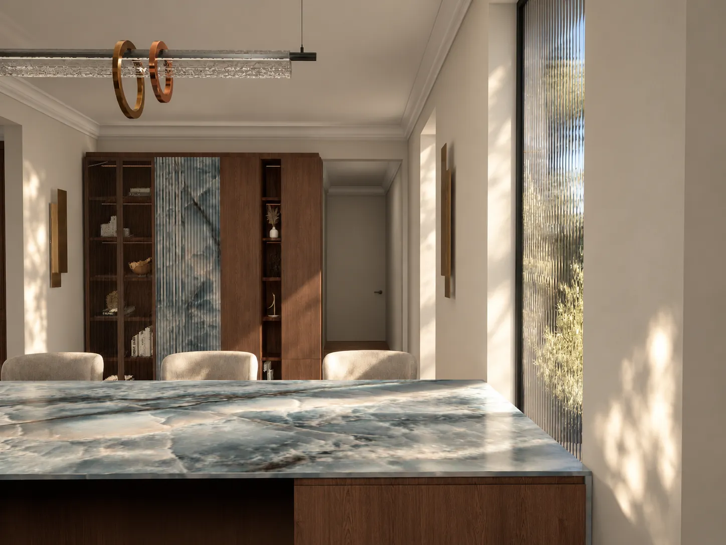 Cocina abierta, Casa Palau 5 Barcelona