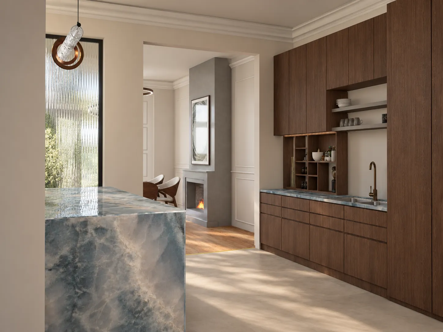 Cocina, Casa Palau 5 Barcelona