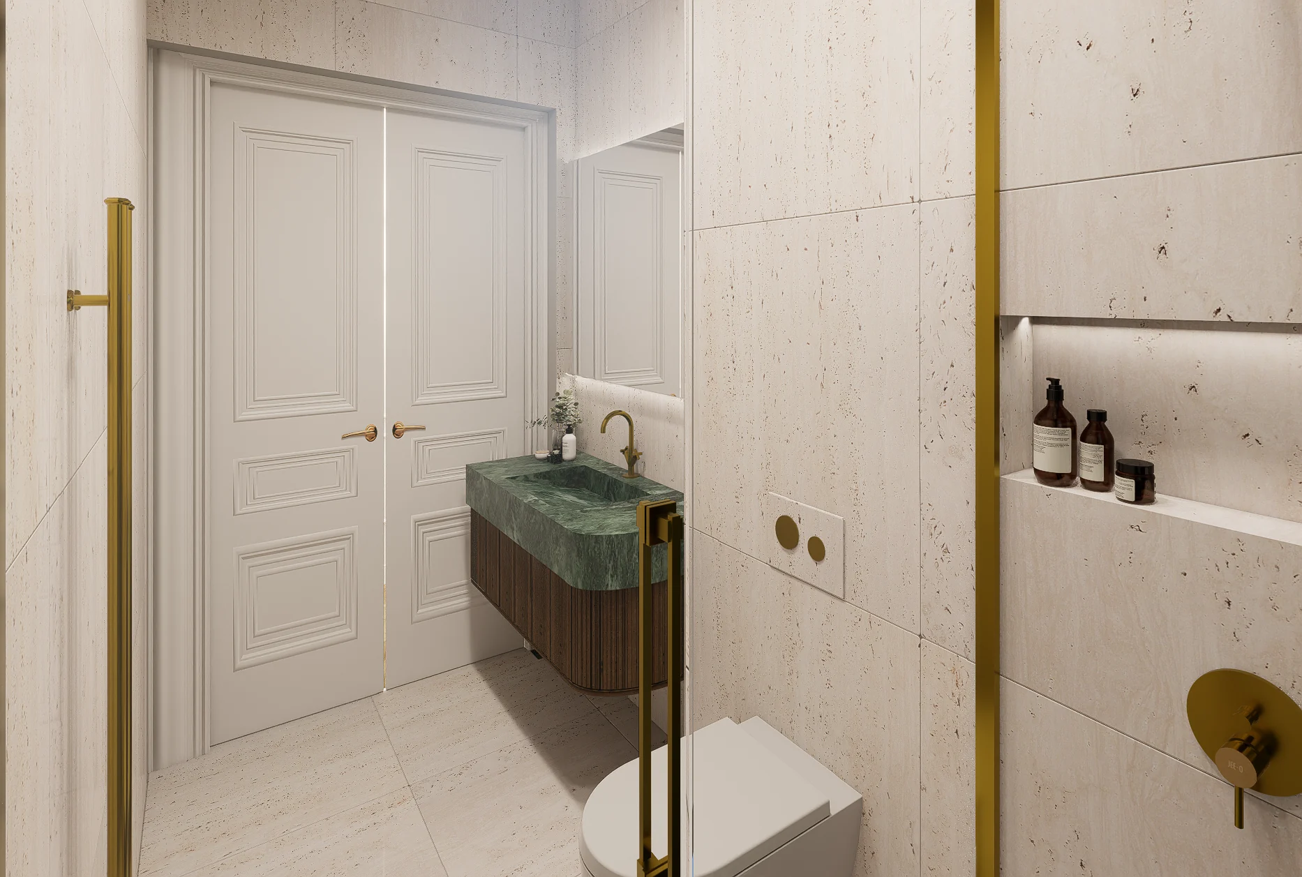 Baño, Casa Ramon Berenguer Barcelona