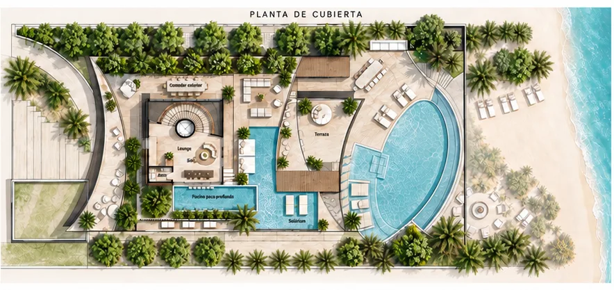 Plano de Villa Emmar Dubái