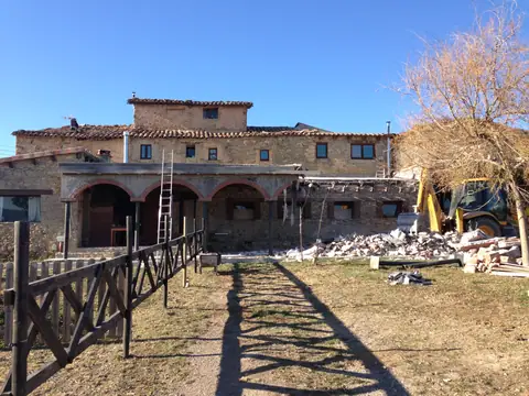 Masía La Pau: Construction photos 6