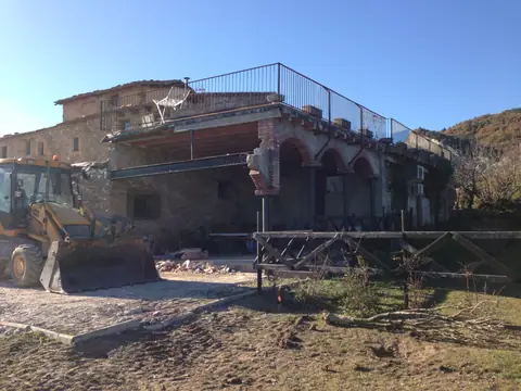 Masía La Pau: Construction photos 7