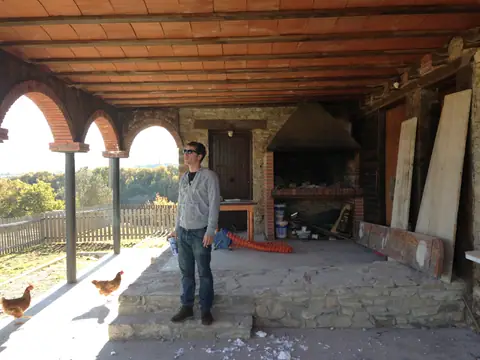 Masía La Pau: Construction photos 8