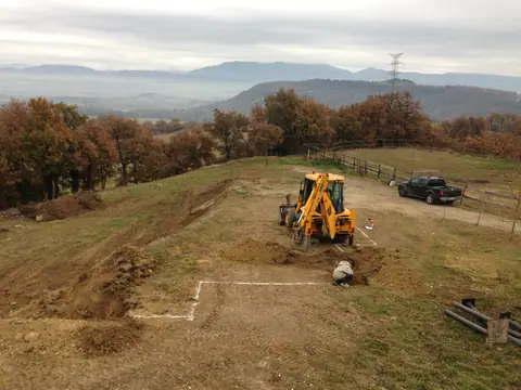 Masía La Pau: Construction photos 14