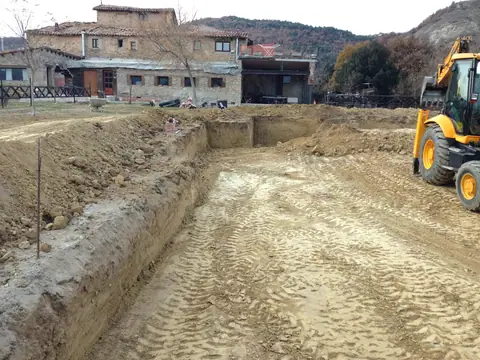 Masía La Pau: Construction photos 16