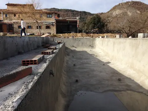 Masía La Pau: Construction photos 23