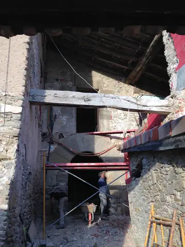 Masía La Pau: Construction photos 24