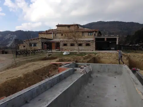 Masía La Pau: Construction photos 31