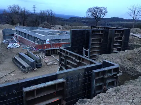 Masía La Pau: Construction photos 55