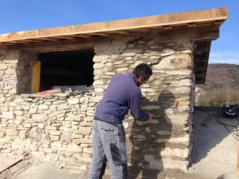Masía La Pau: Construction photos 87