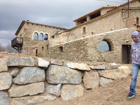 Masía La Pau: Construction photos 115