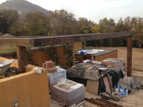 Masía La Pau: Construction photos 127