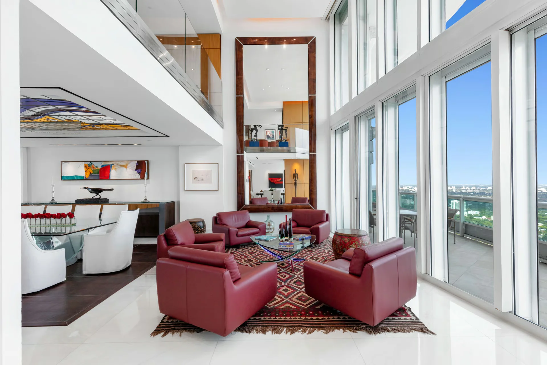 Doble altura, Penthouse Santa María Miami