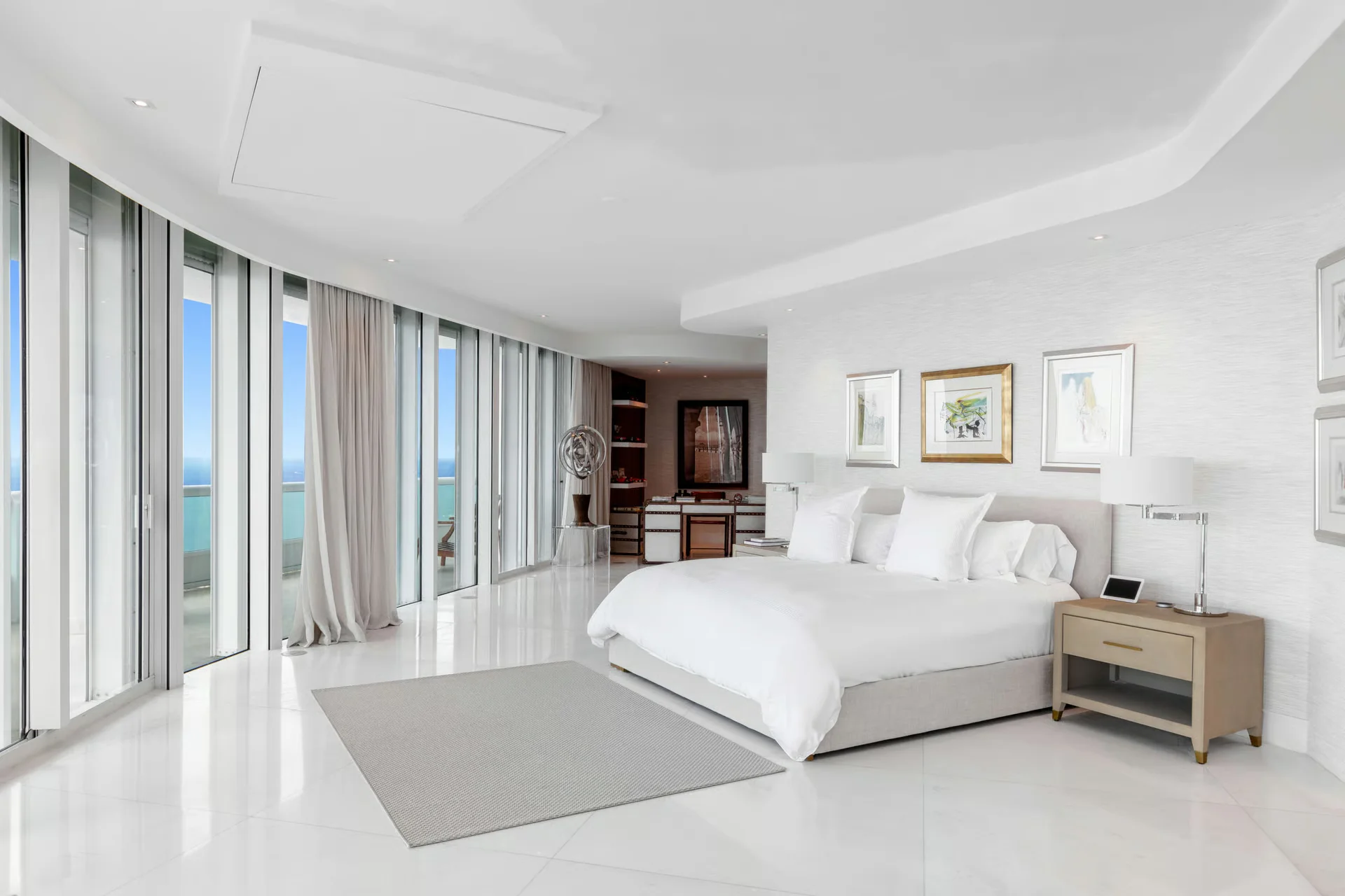 Suite principal, Penthouse Santa María Miami