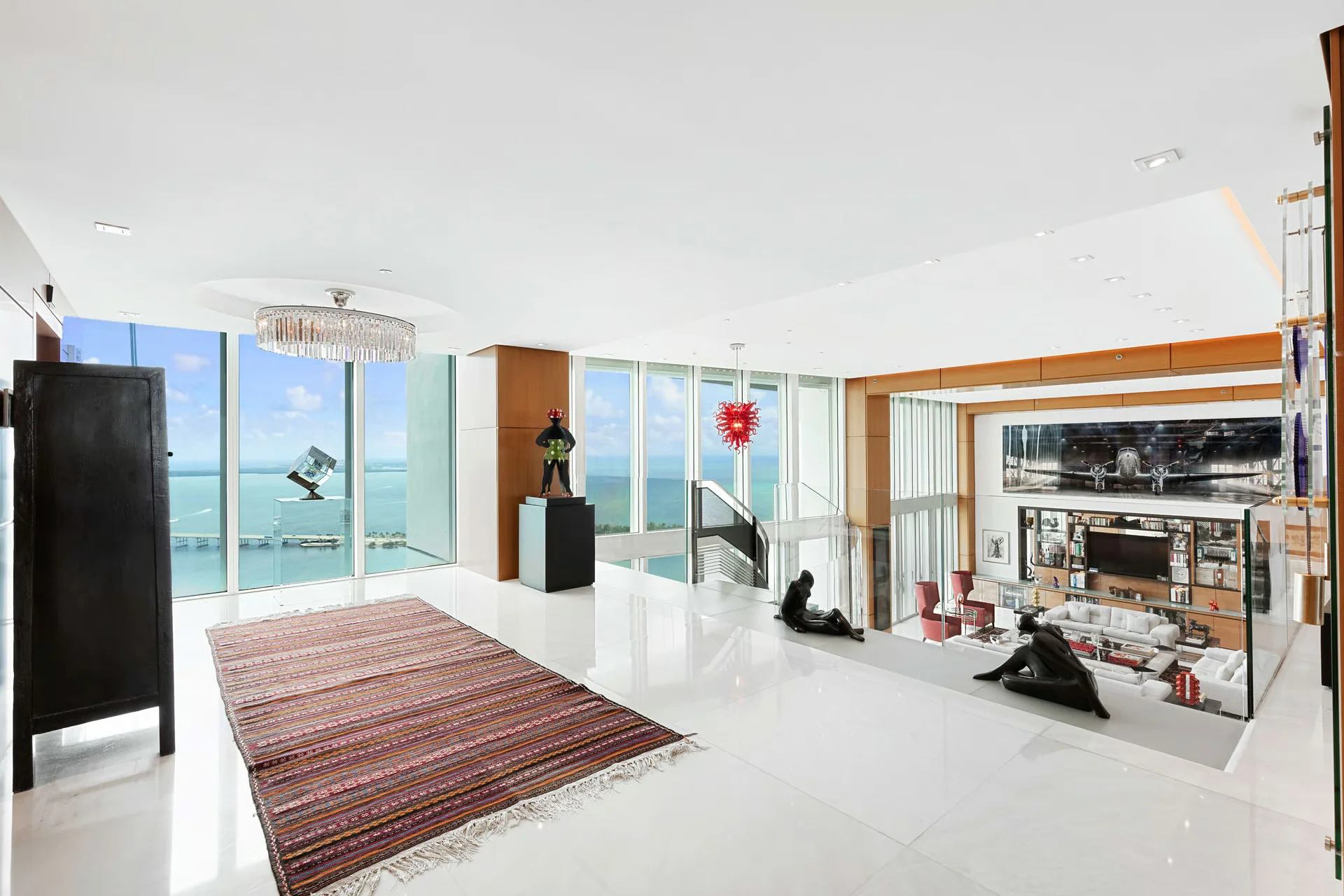 Galería superior, Penthouse Santa María Miami