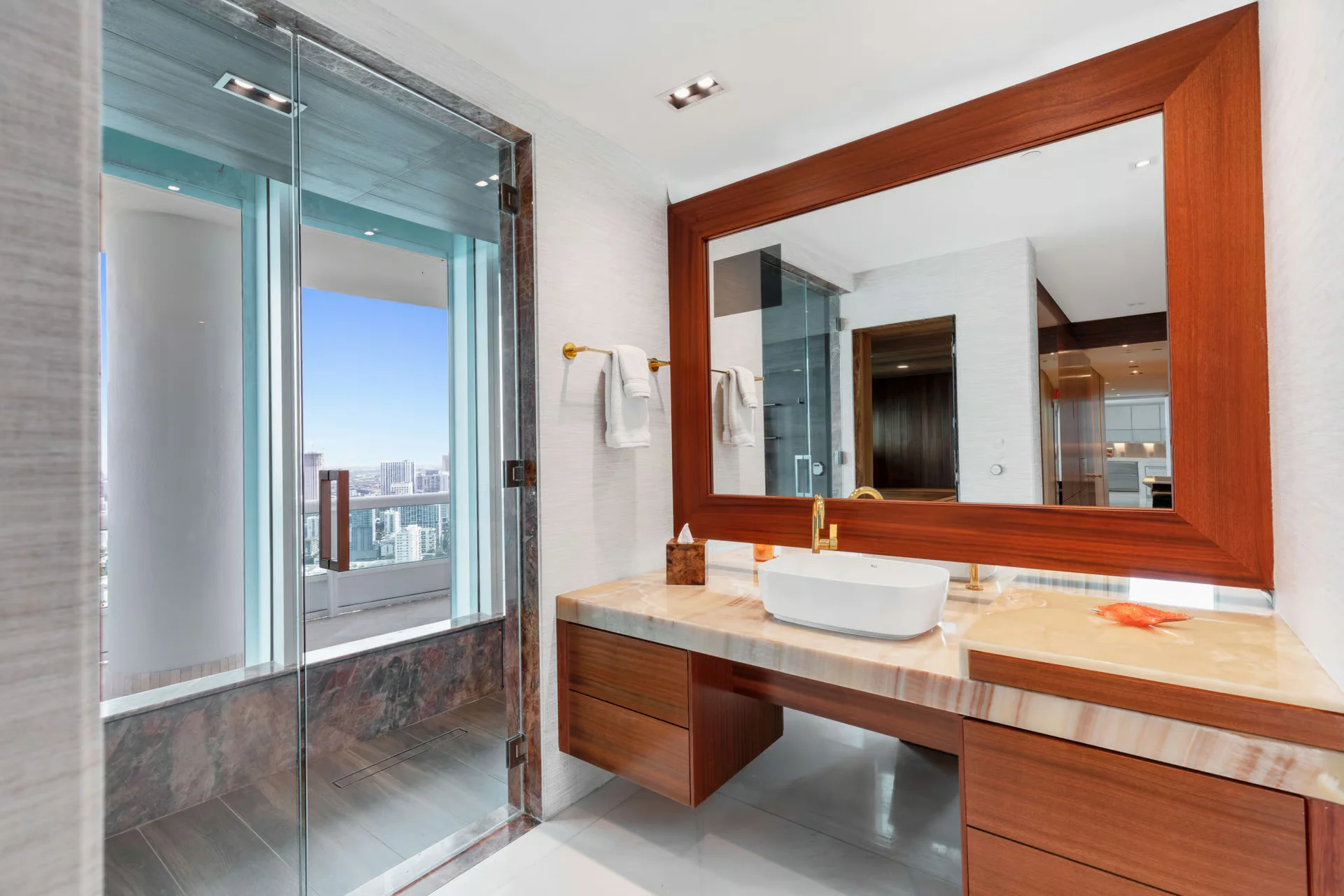 Baño, Penthouse Santa María Miami
