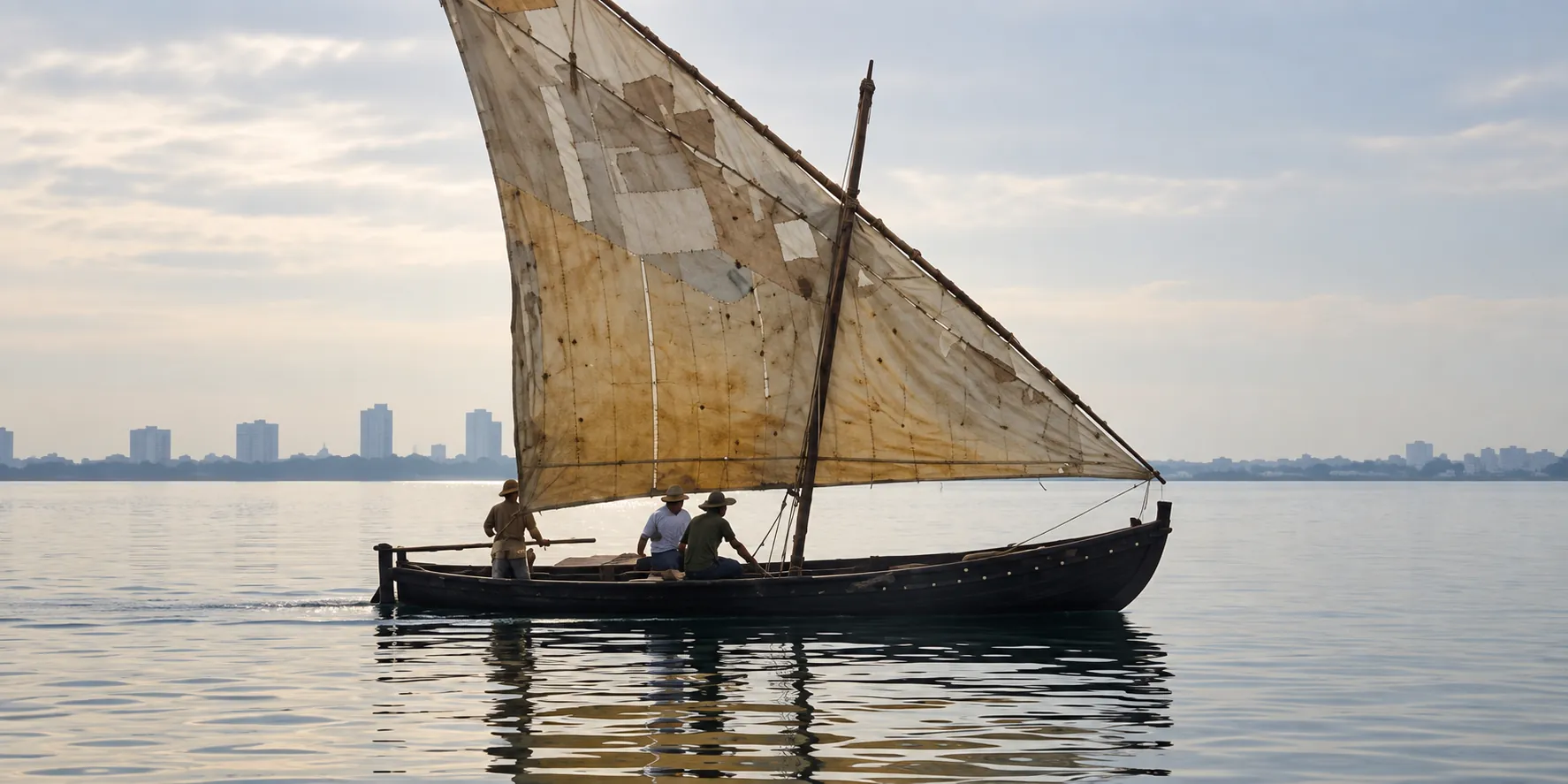 Velero tradicional en la Albufera, Penthouse en la Albufera Valencia
