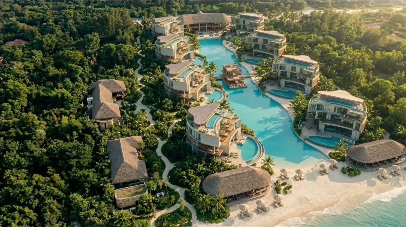 Villas y vistas generales · Resort & Spa Vietnam