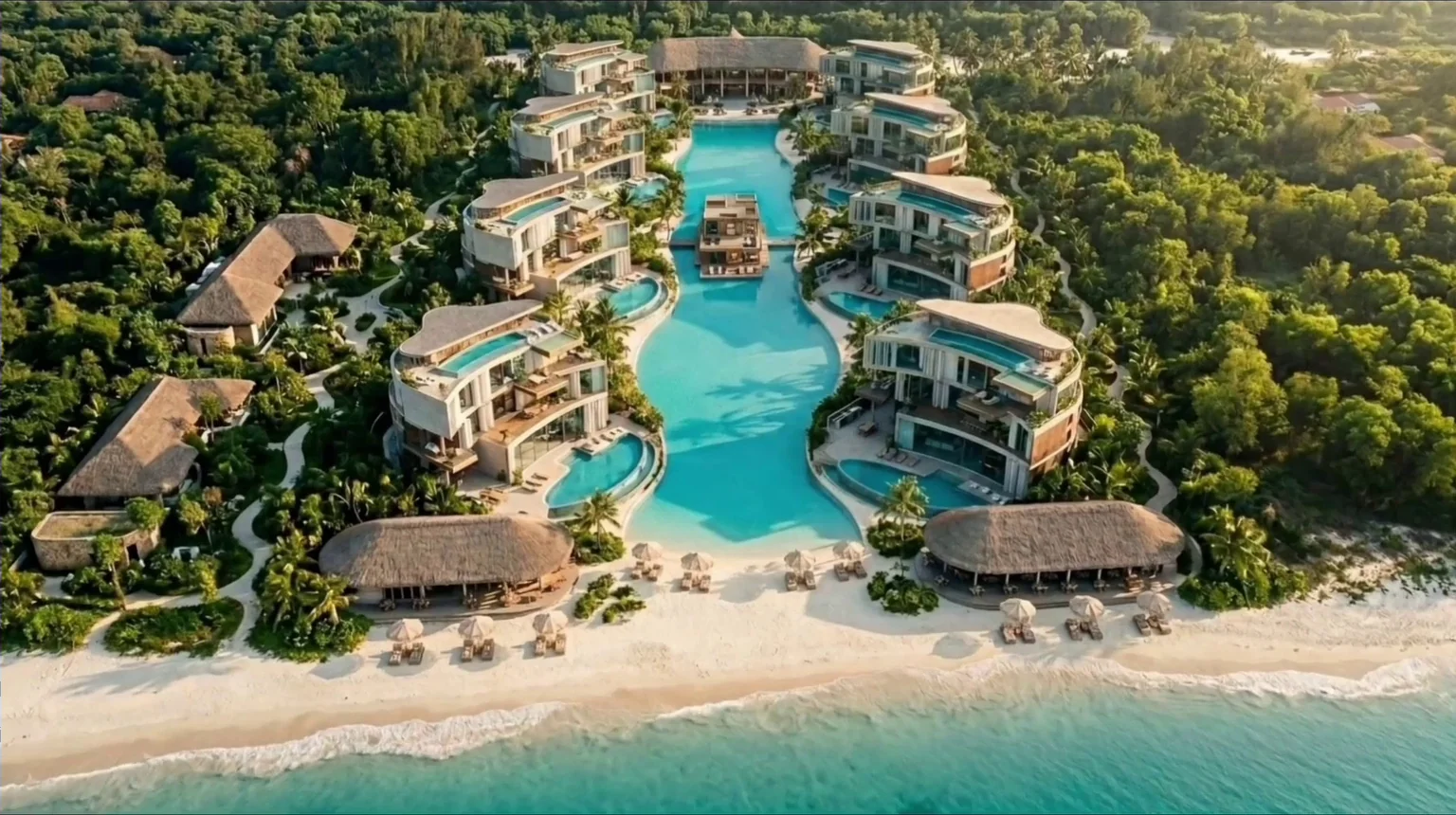 Villas y vistas generales · Resort & Spa Vietnam